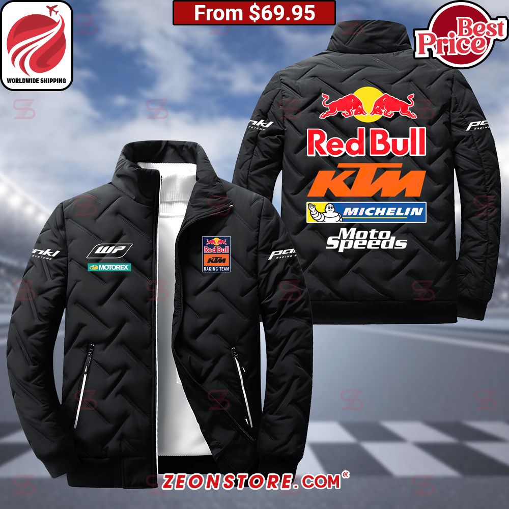 Red Bull KTM Motogp Puffer Down Jacket