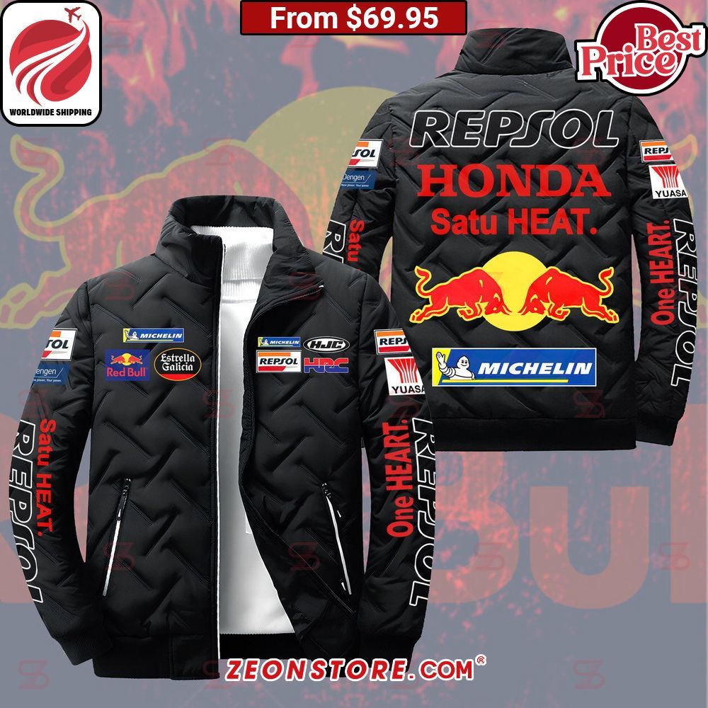 Repsol Honda Racing Team Puffer Down Jacket