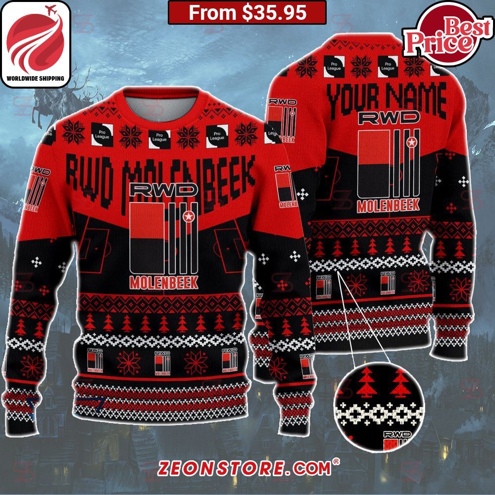 RWD Molenbeek Custom Christmas Sweater You tried editing this time?