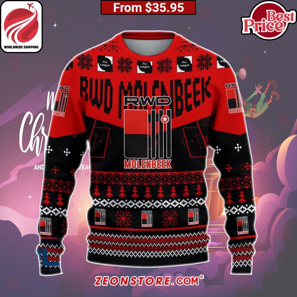 RWD Molenbeek Custom Christmas Sweater Cool look bro