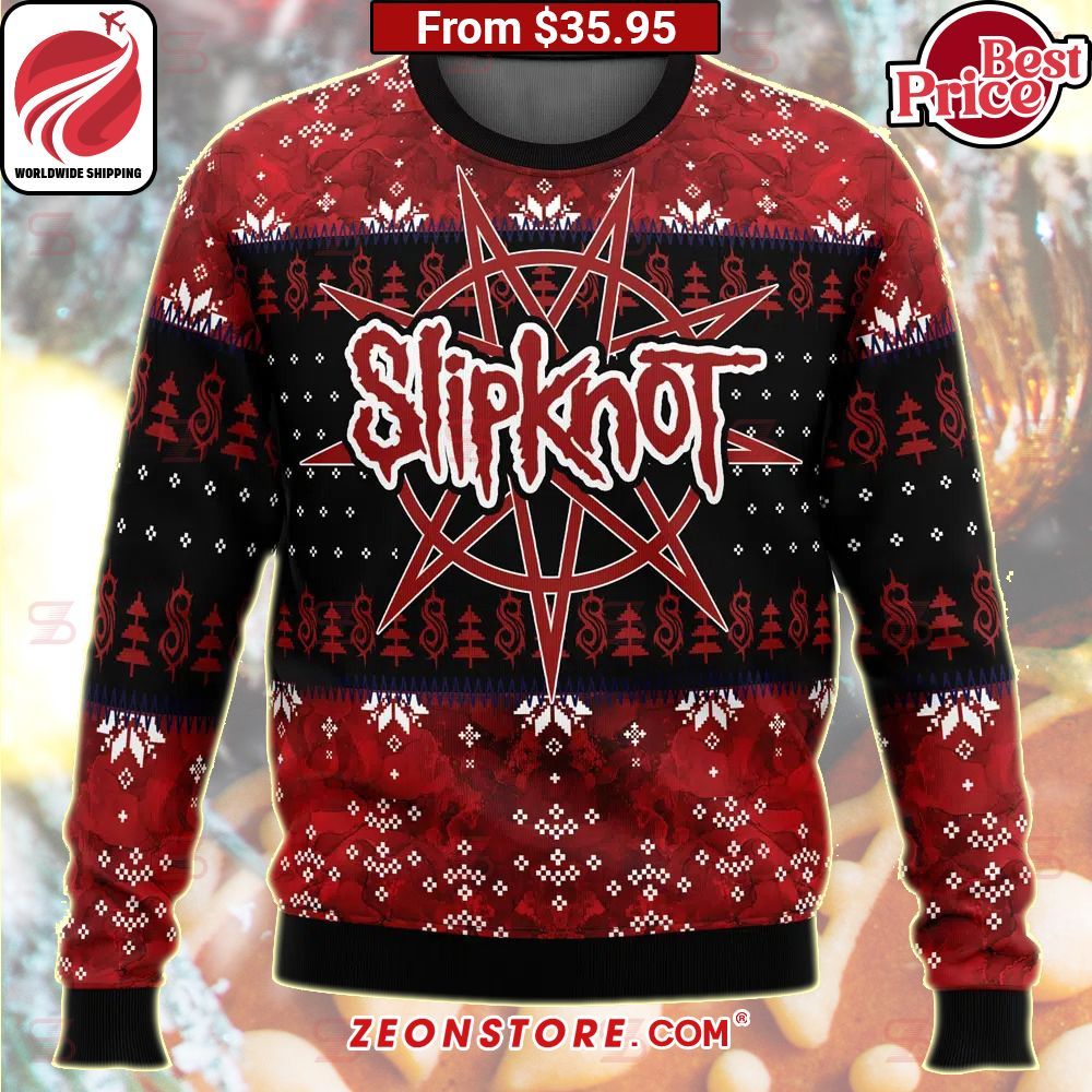 Slipknot Christmas Sweater Stunning