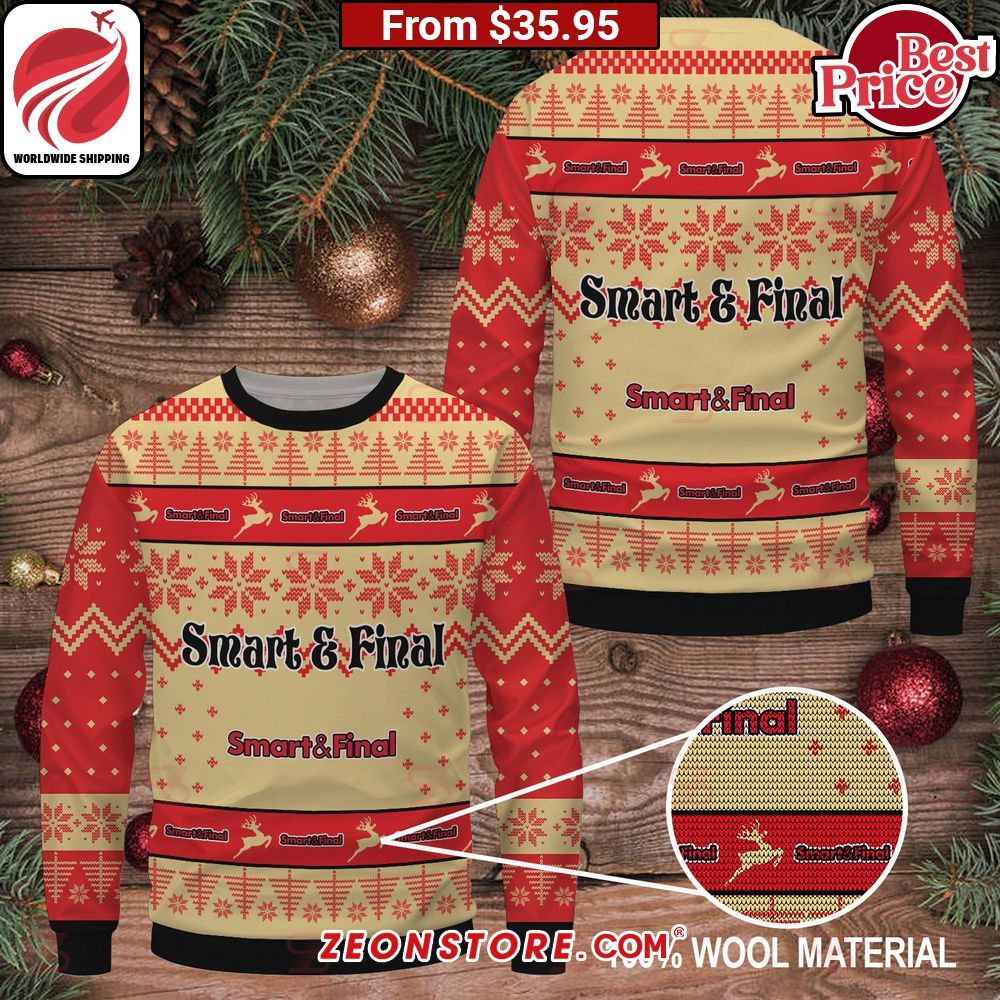 Smart & Final Christmas Sweater Royal Pic of yours