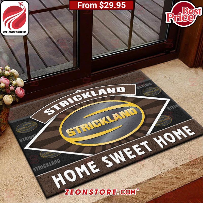 Strickland Home Sweet Home Doormat You look different and cute