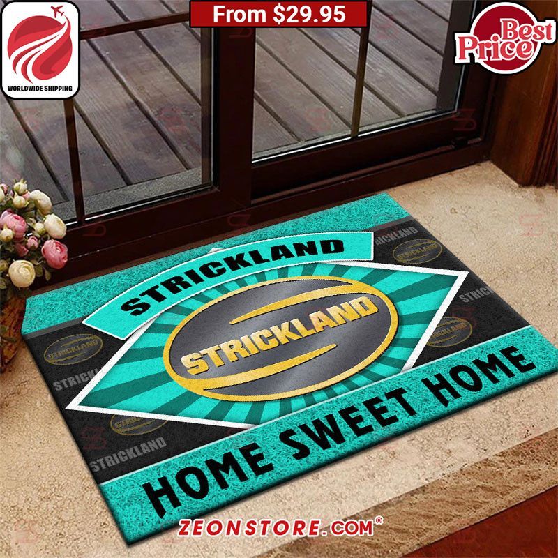 Strickland Home Sweet Home Doormat Best couple on earth