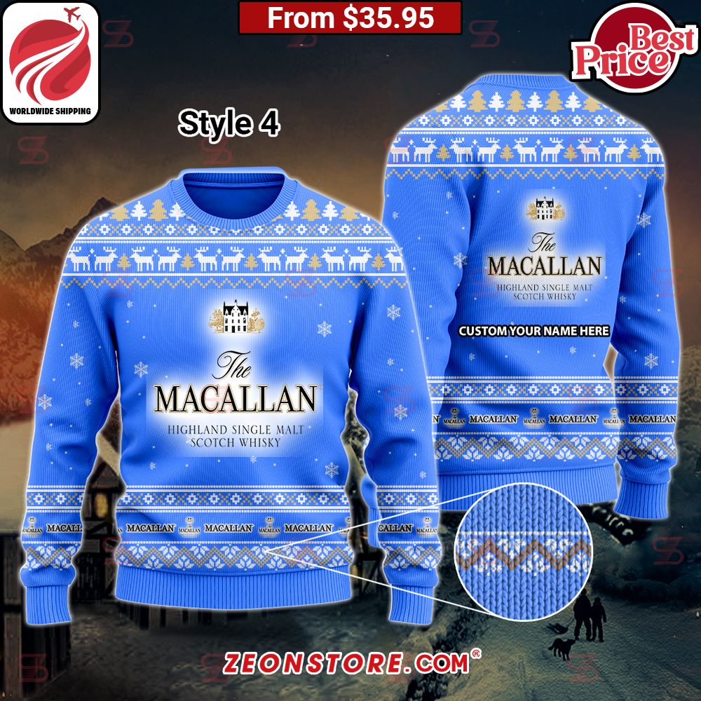 The Macallan Custom Sweater Heroine