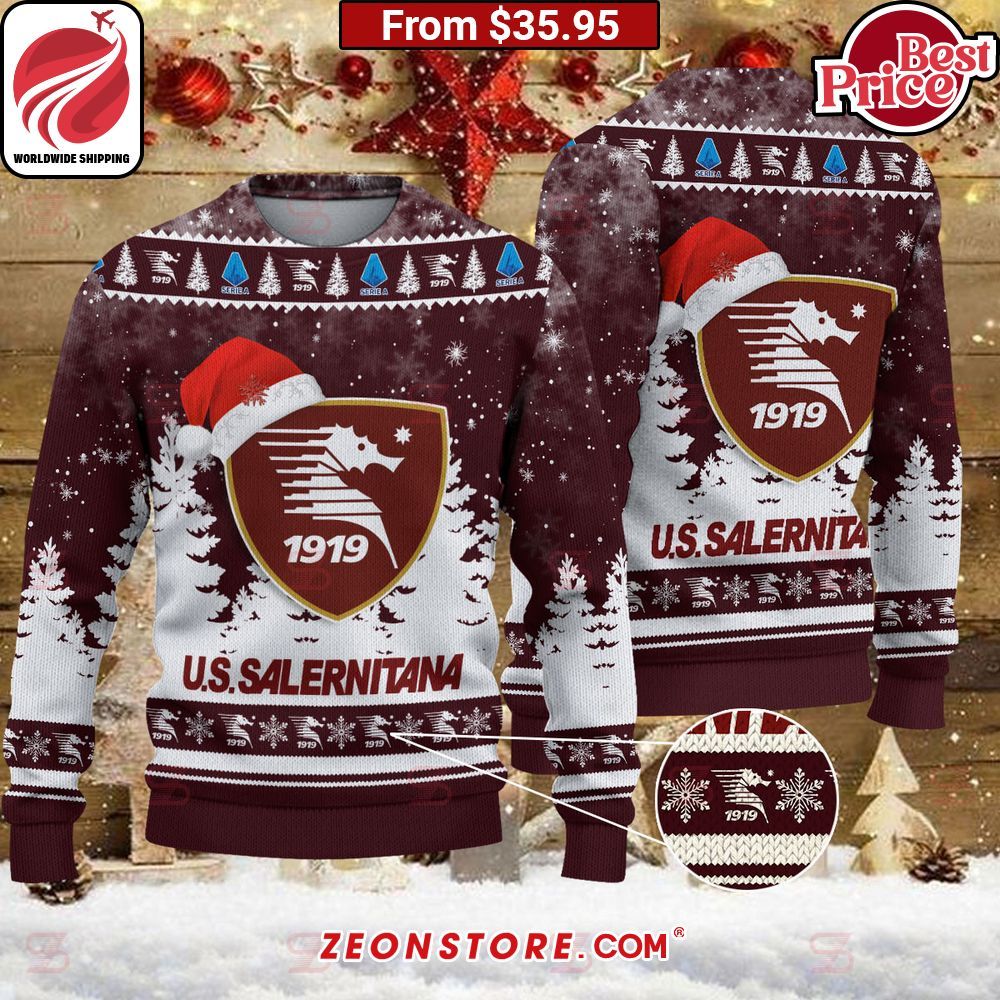 U.S. Salernitana 1919 Christmas Sweater