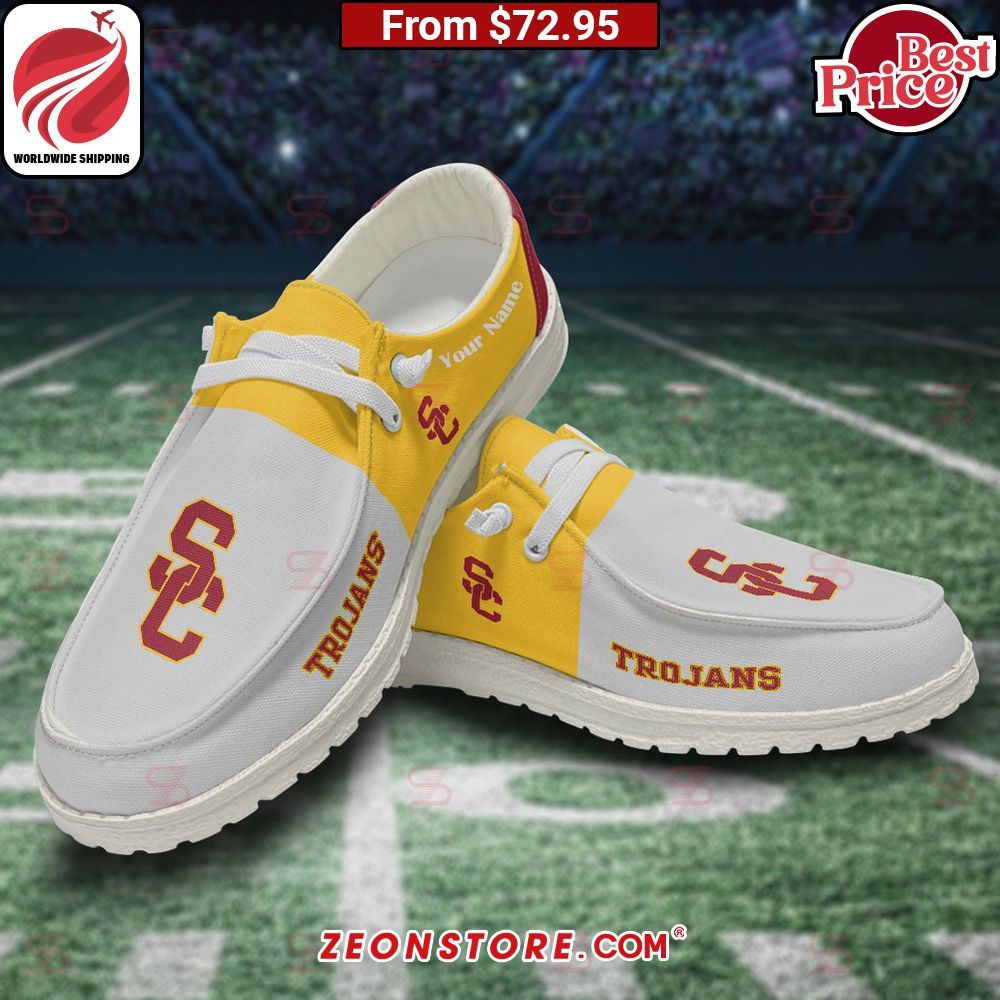 USC Trojans Custom Dude Shoes
