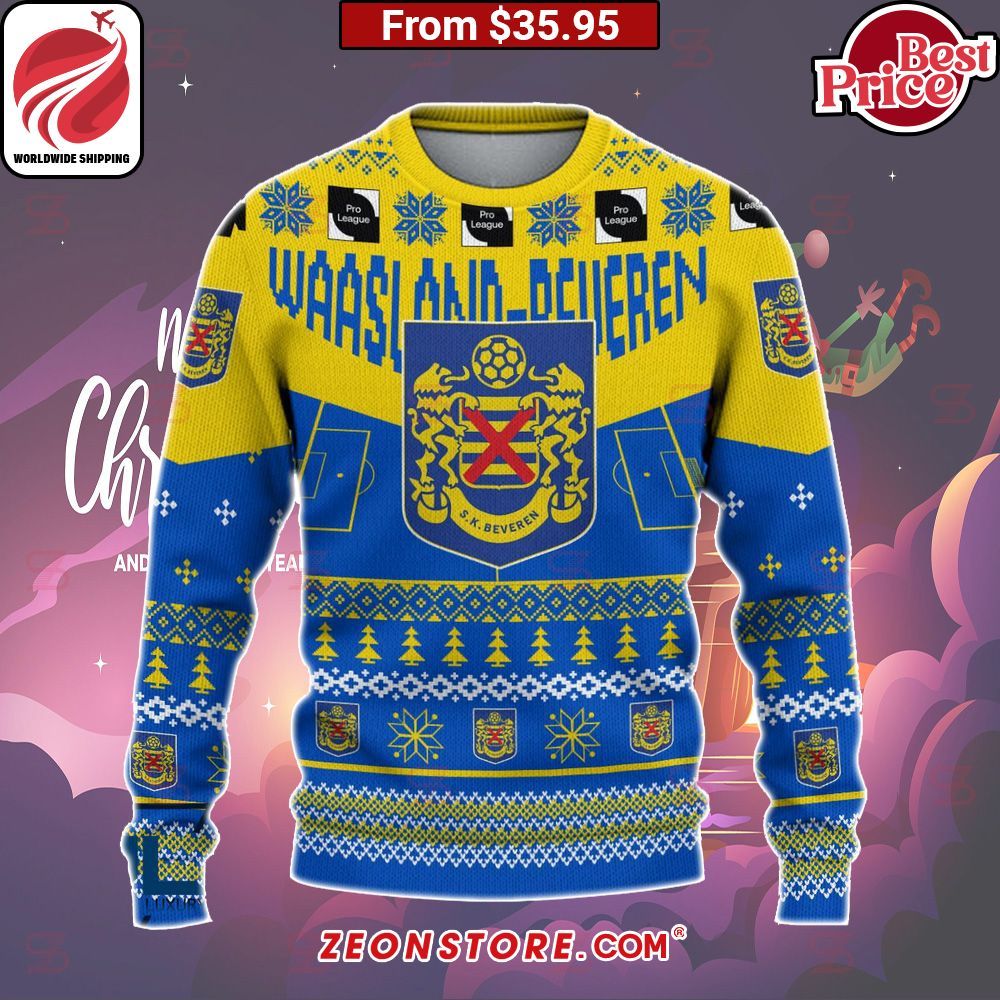 Waasland Beveren Custom Christmas Sweater Have you joined a gymnasium?