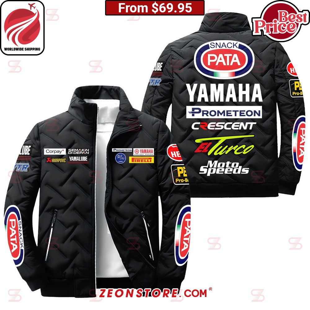 Yamaha Racing Puffer Down Jacket - Zeonstore - Global Delivery