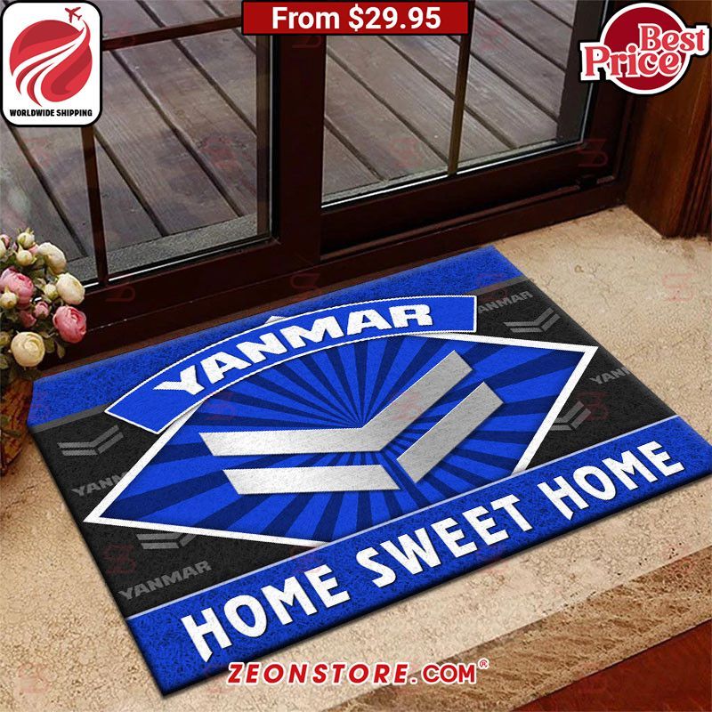 Yanmar Home Sweet Home Doormat Royal Pic of yours