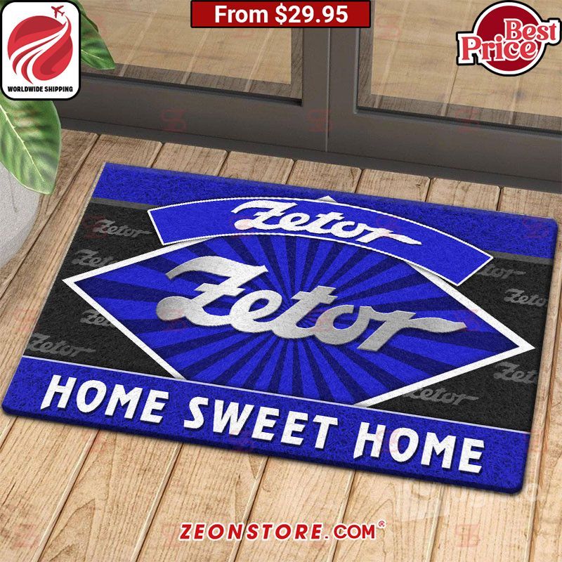 Zetor Home Sweet Home Doormat Cool look bro
