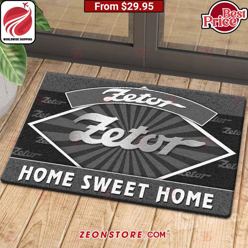 Zetor Home Sweet Home Doormat Cuteness overloaded