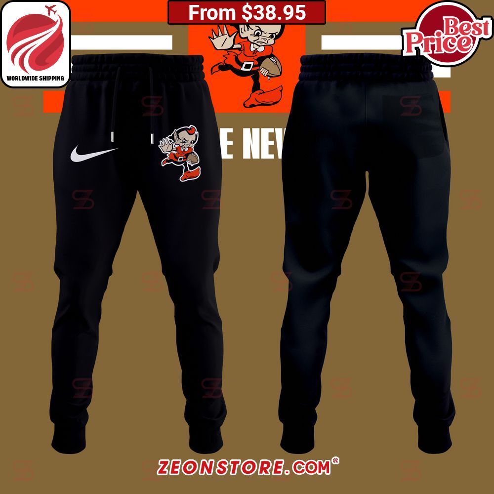 Cleveland Browns Mickey Mouse Donald Duck and Goofy Hoodie, Pant3