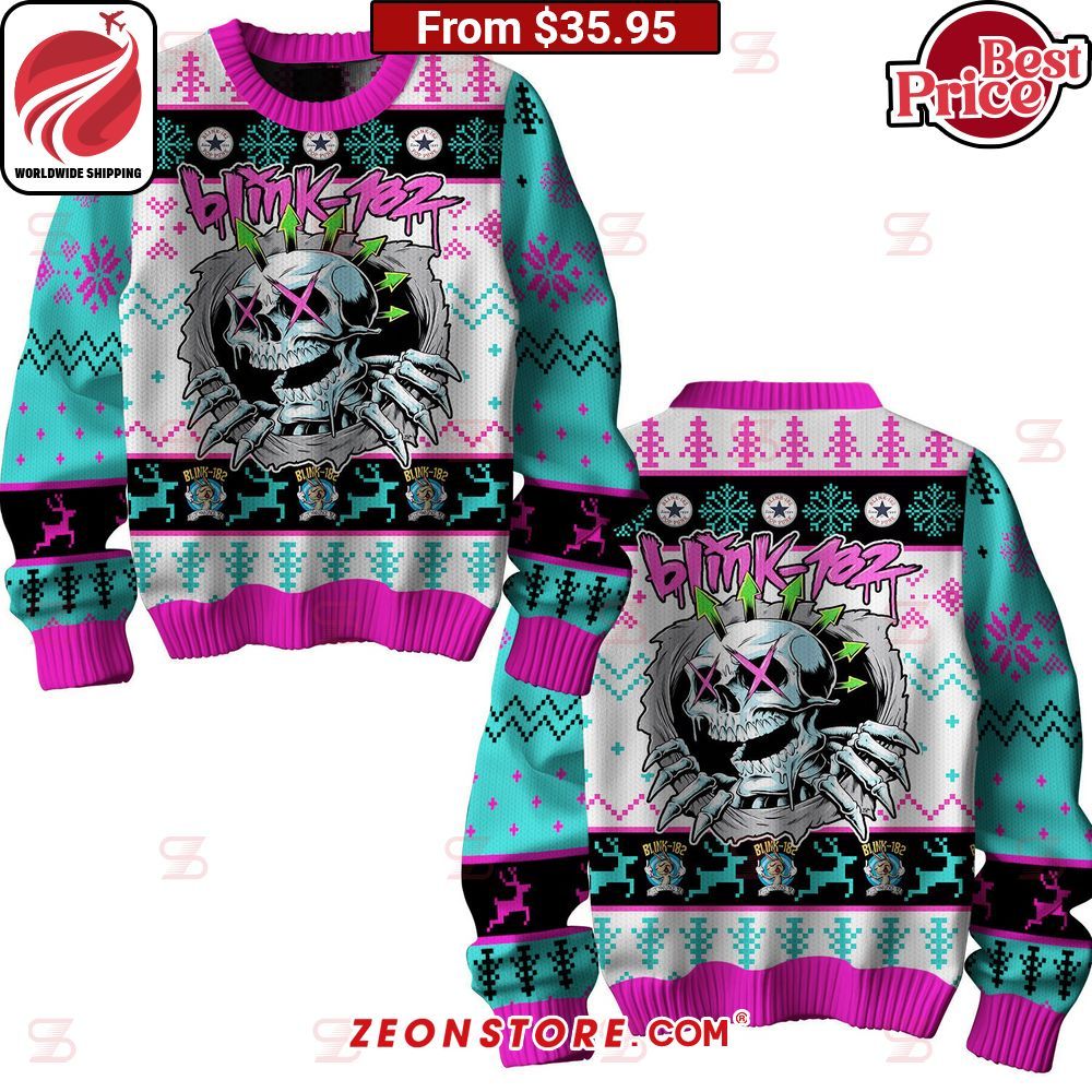 Blink 182 Six Arrow Skull Sweater My favourite picture of yours
