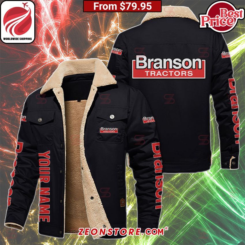 Branson Fleece Leather Jacket You guys complement each other