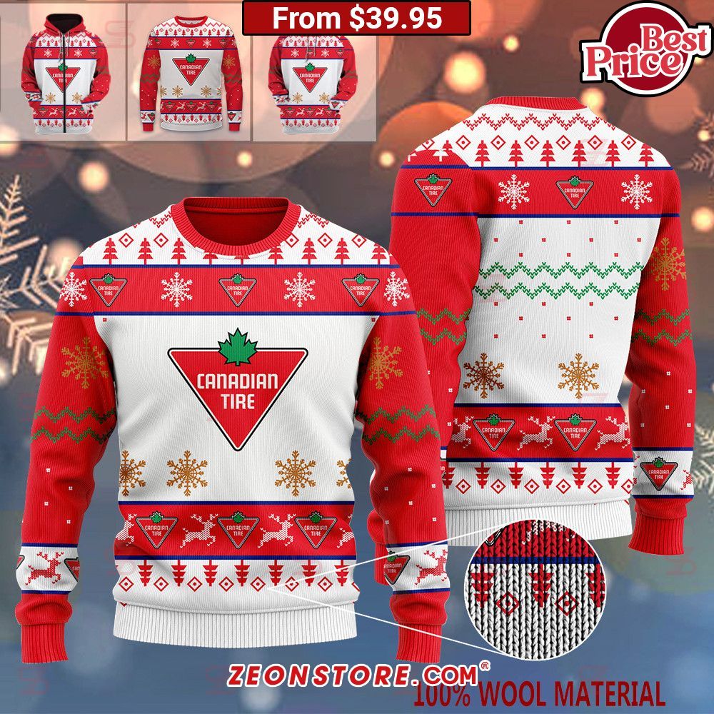 Canadian Tire Christmas Sweater Rocking picture