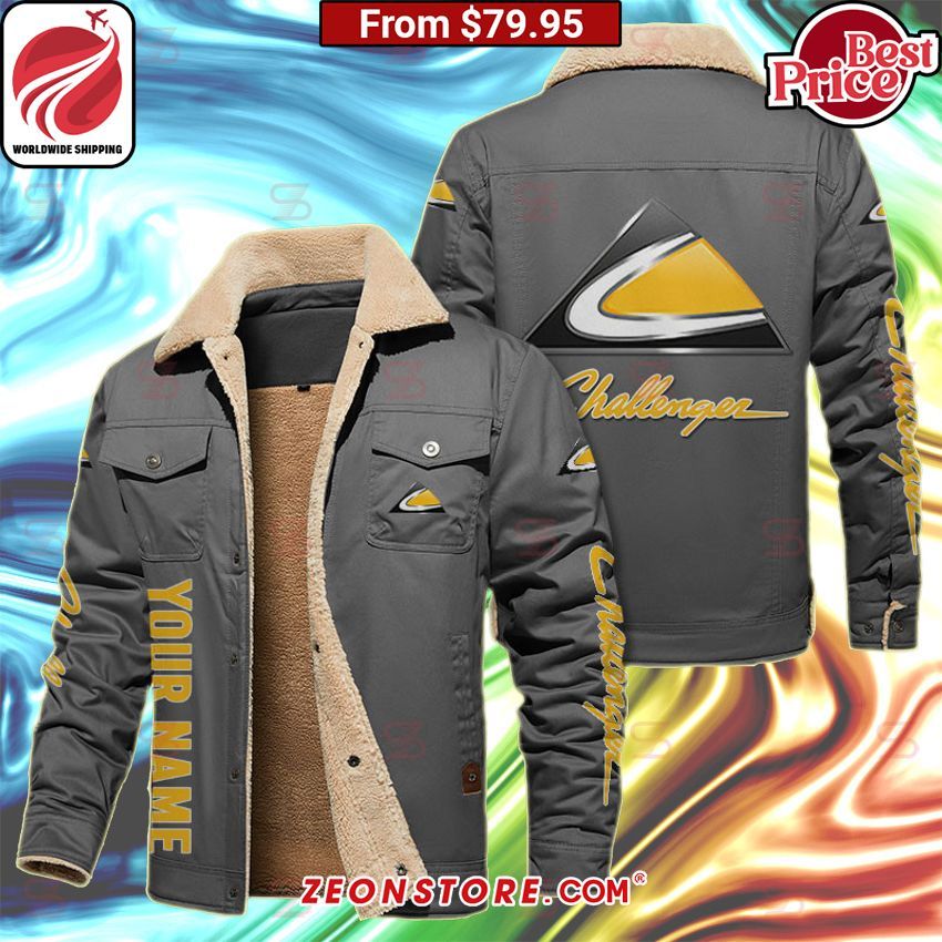 Challenger Fleece Leather Jacket Eye soothing picture dear