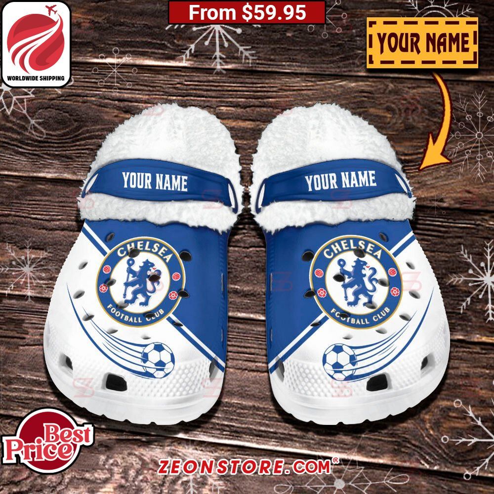 Chelsea F.C. Fleece Crocs Beauty lies within for those who choose to see.