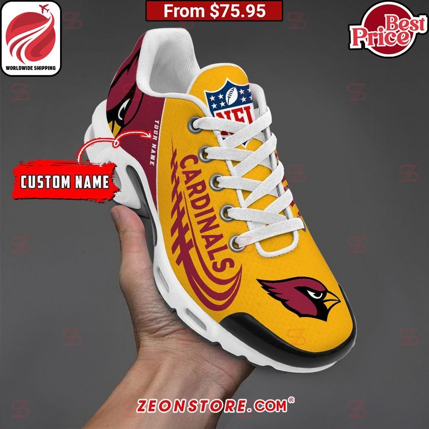 Custom Arizona Cardinals Nike Tuned TN Shoes Stunning