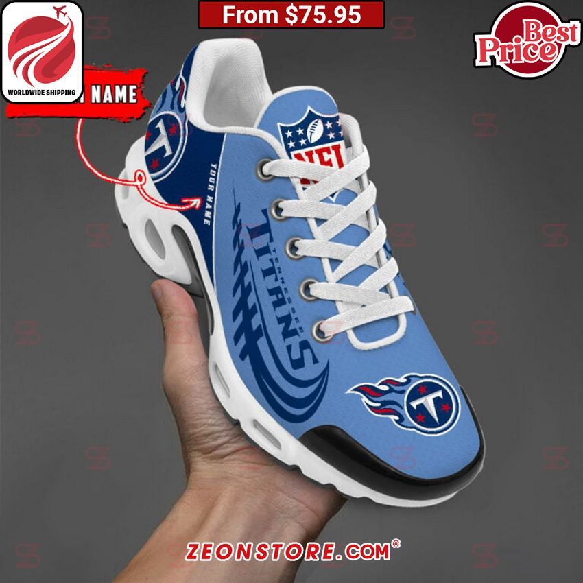 Custom Tennessee Titans Nike Tuned TN Shoes You look different and cute