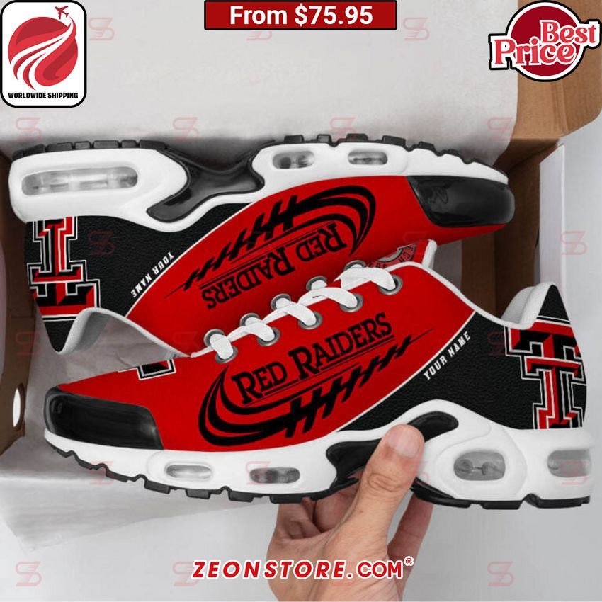 Custom Texas Tech Red Raiders Nike Tuned TN Shoes You look elegant man