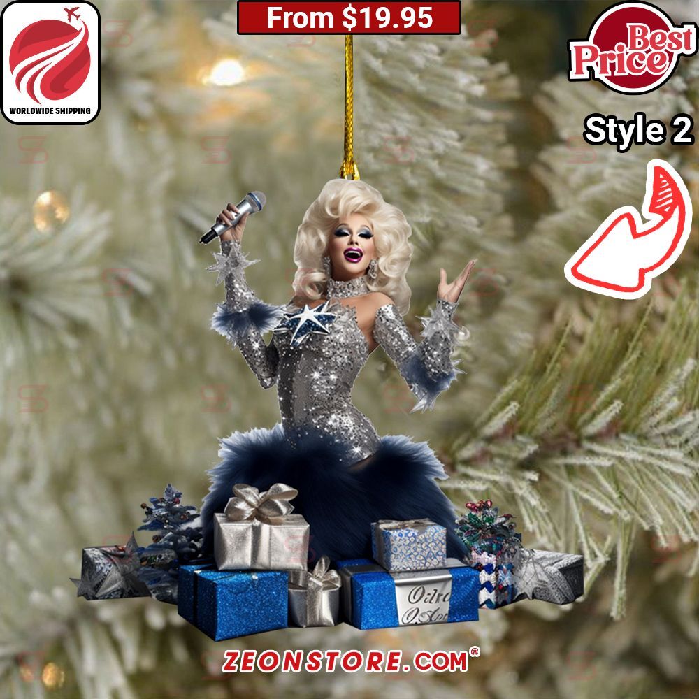 Dolly Parton Christmas Ornament Gang of rockstars