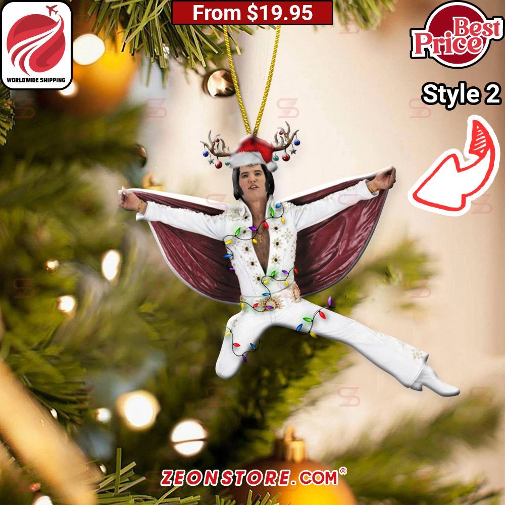 Elvis Presley Christmas Ornament You tried editing this time?