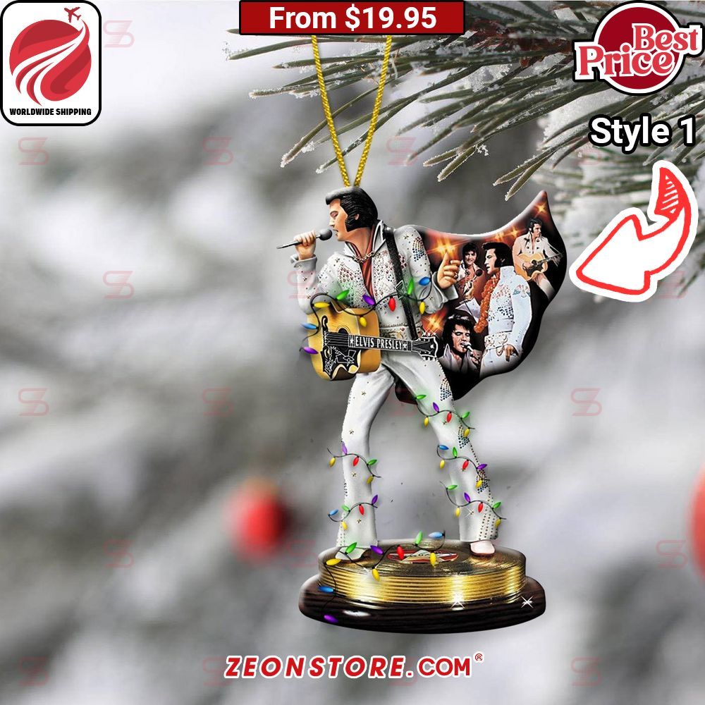Elvis Presley Ornament Have you joined a gymnasium?