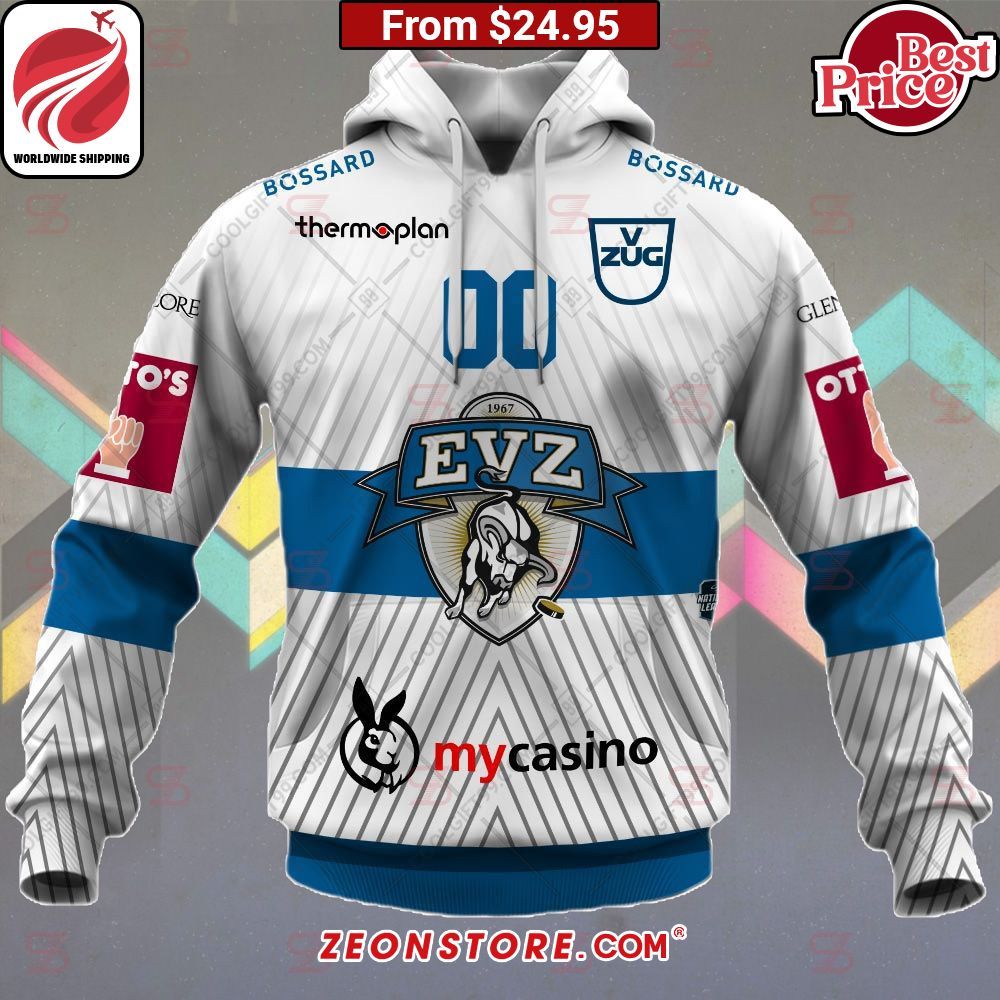 EV Zug Hockey Custom Shirt Amazing Pic