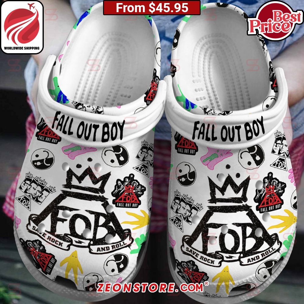 Fall Out Boy Crocs Shoes Generous look
