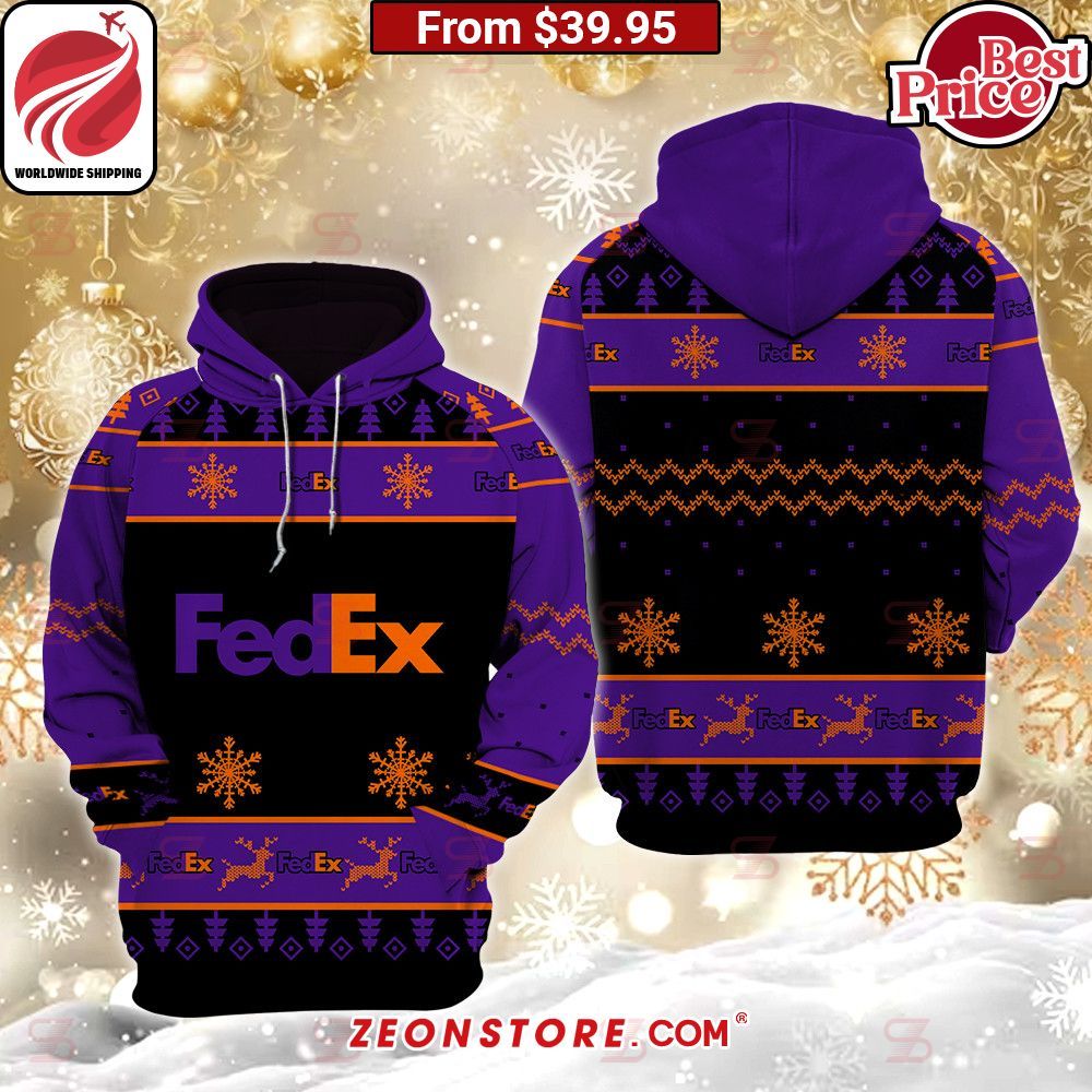 FedEx Christmas Sweater I am in love with your dress