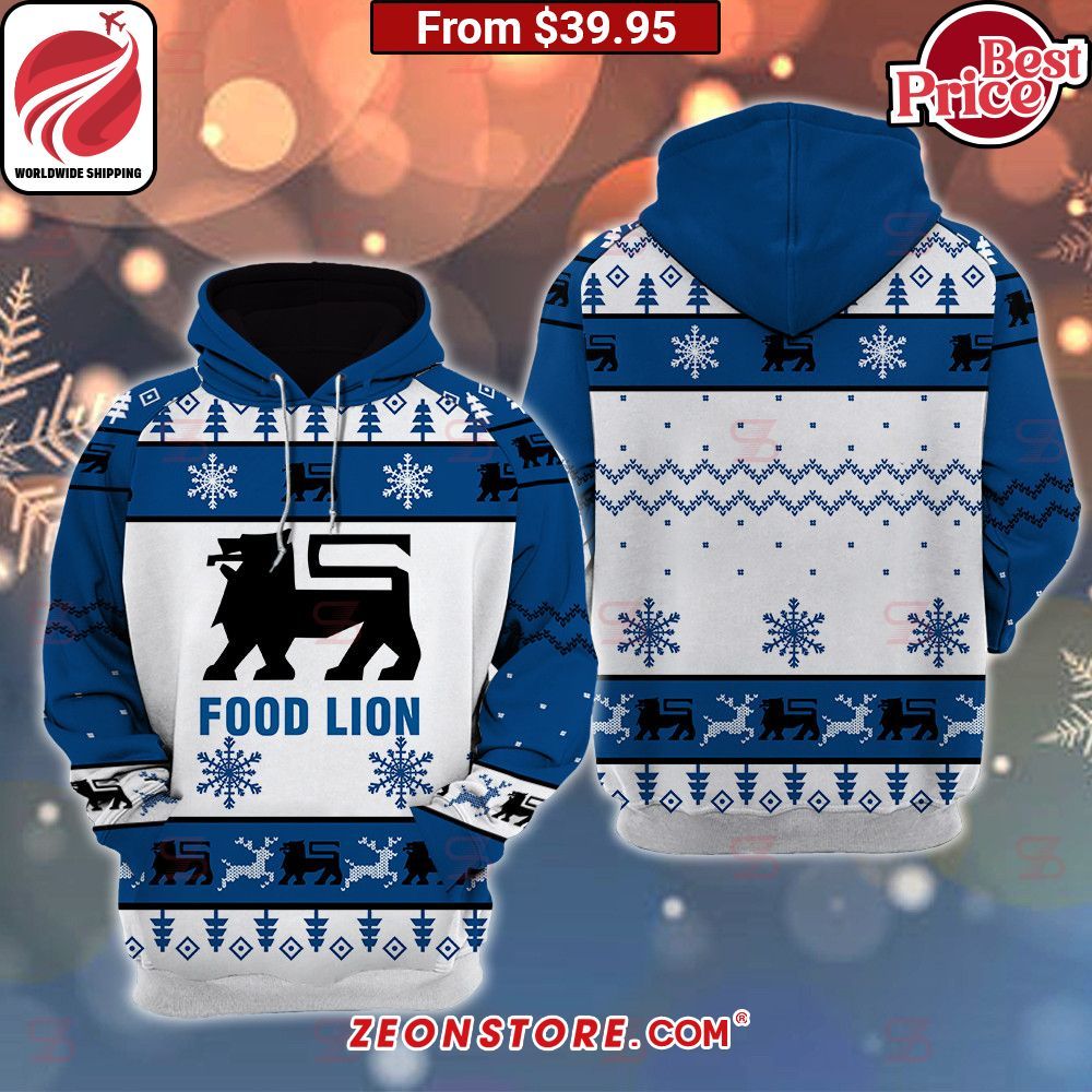 Food Lion Christmas Sweater Cool DP