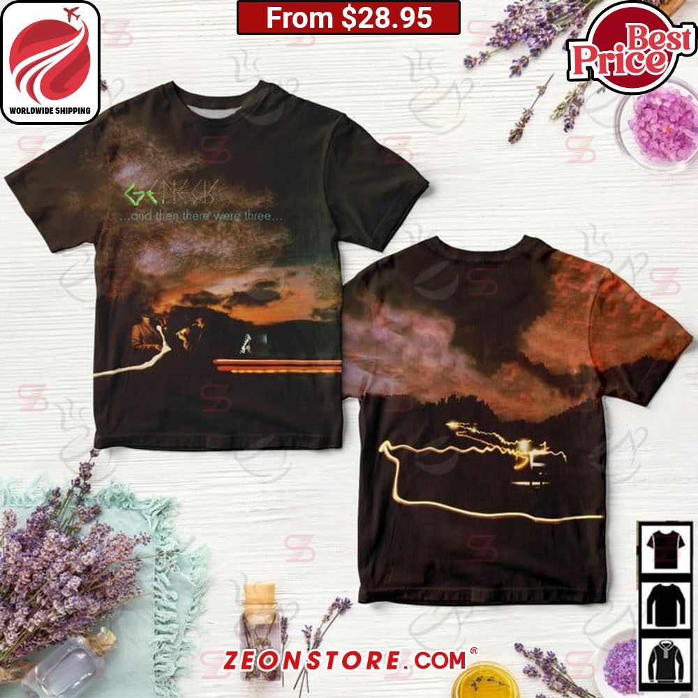 Genesis And Then There Were Three Album Cover Shirt Rejuvenating picture