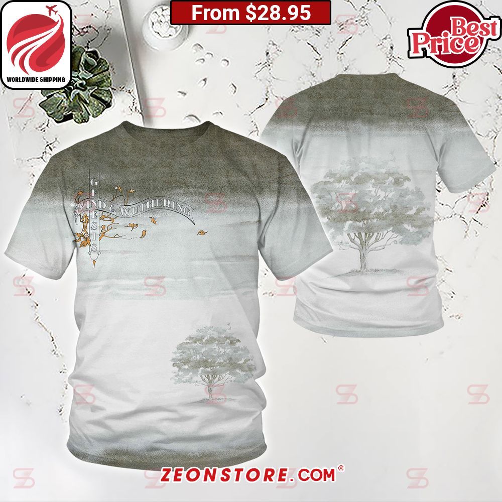 Genesis Wind & Wuthering Album Cover Shirt You look so healthy and fit