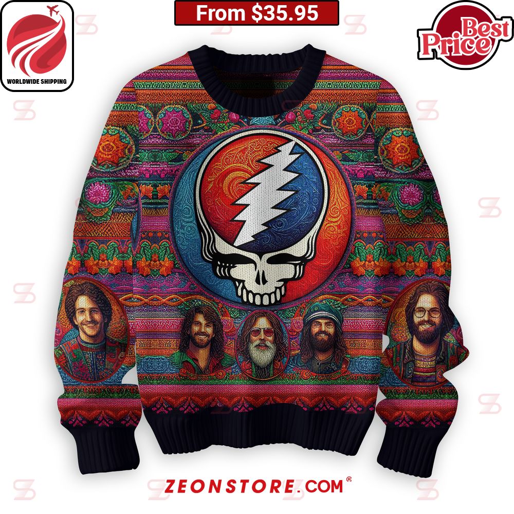 Grateful Dead Sweater You look so healthy and fit