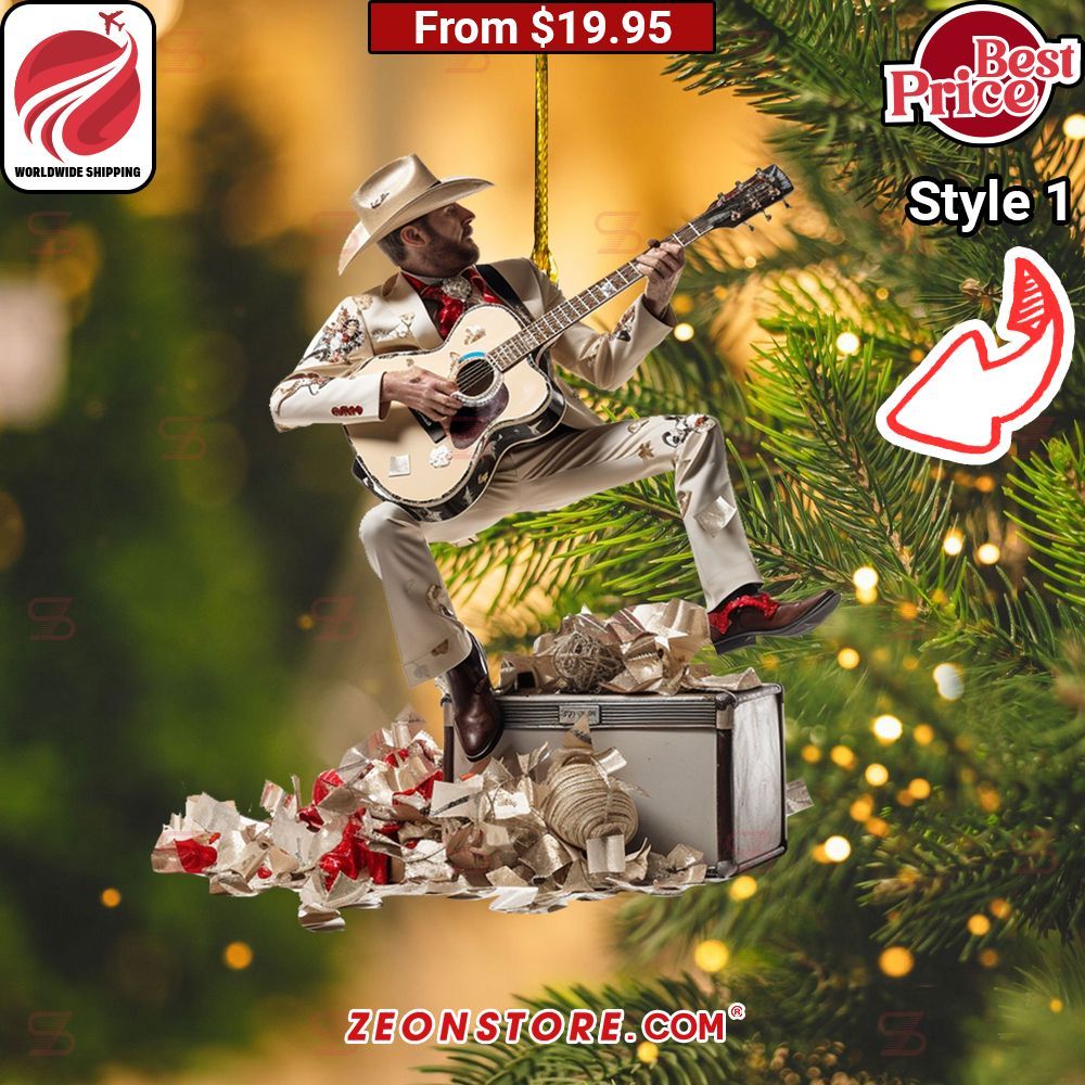 Hank Williams Jr Christmas Ornament You tried editing this time?