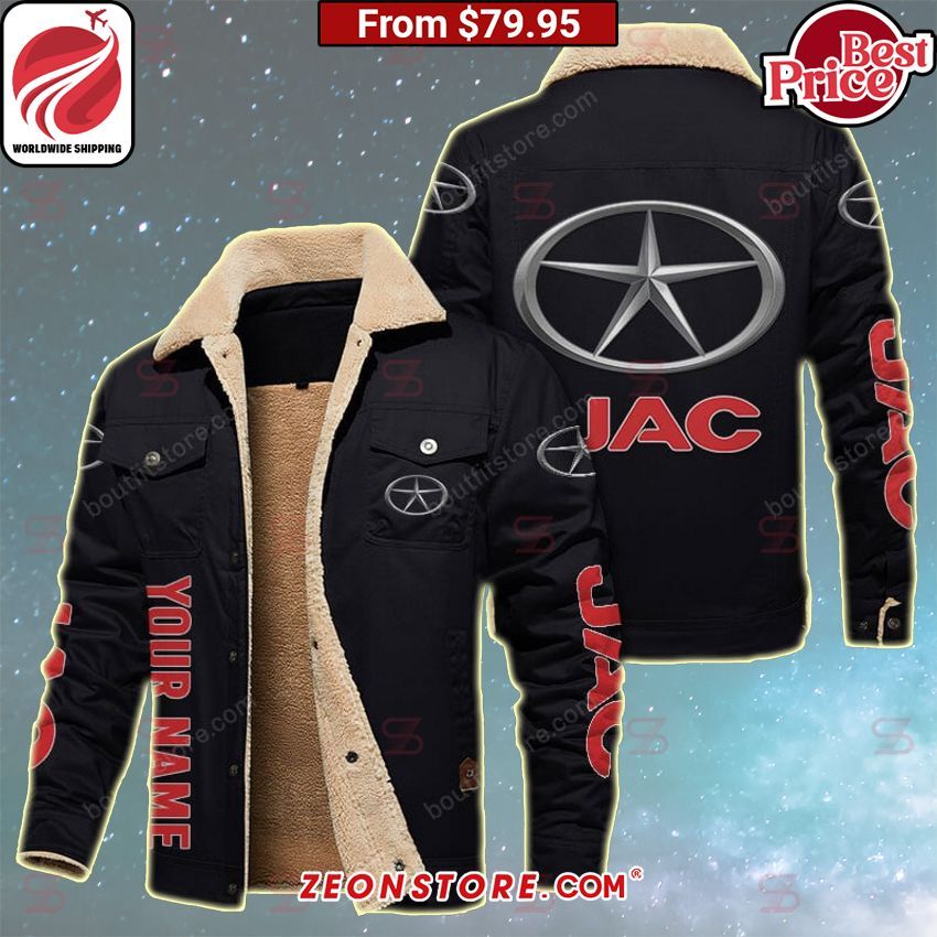 JAC Custom Fleece Leather Jacket Wow! This is gracious