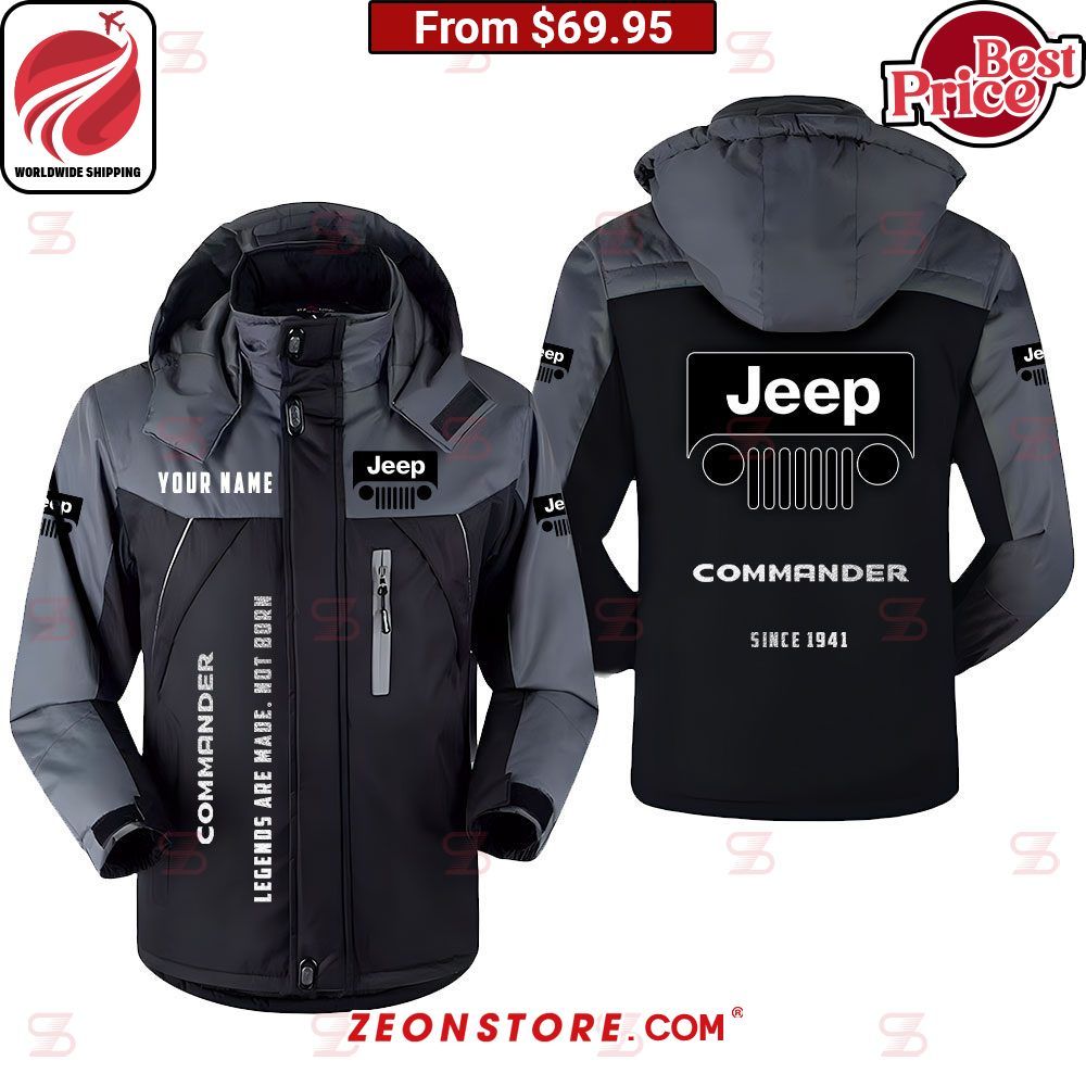 Jeep Commander Interchange Jacket Royal Pic of yours