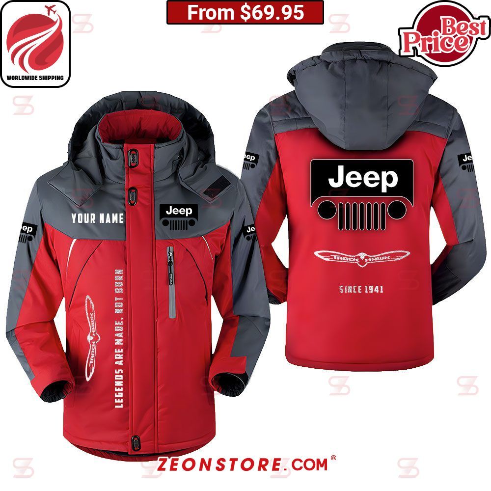 Jeep Grand Cherokee Trackhawk Interchange Jacket You look so healthy and fit