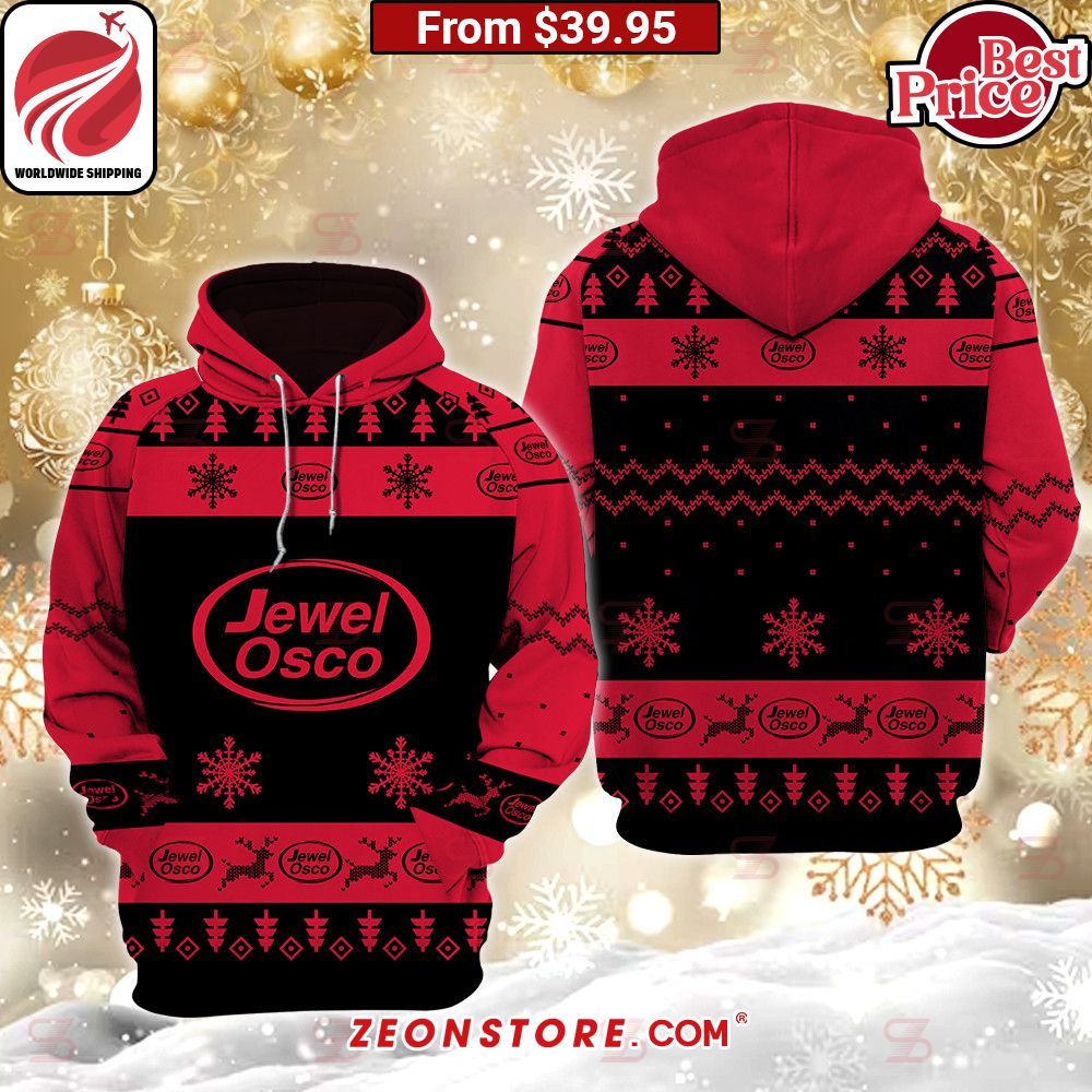 Jewel Osco Christmas Sweater Your face is glowing like a red rose