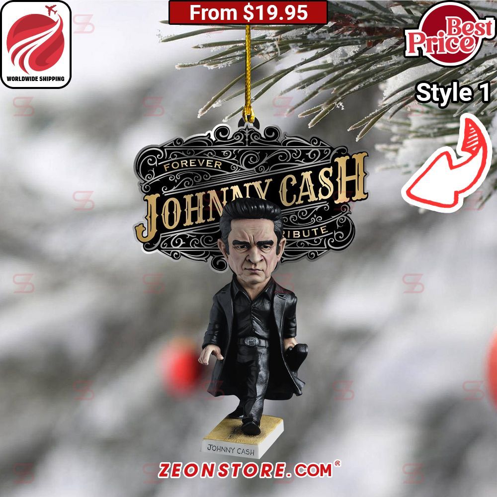 Johnny Cash Christmas Ornament Royal Pic of yours