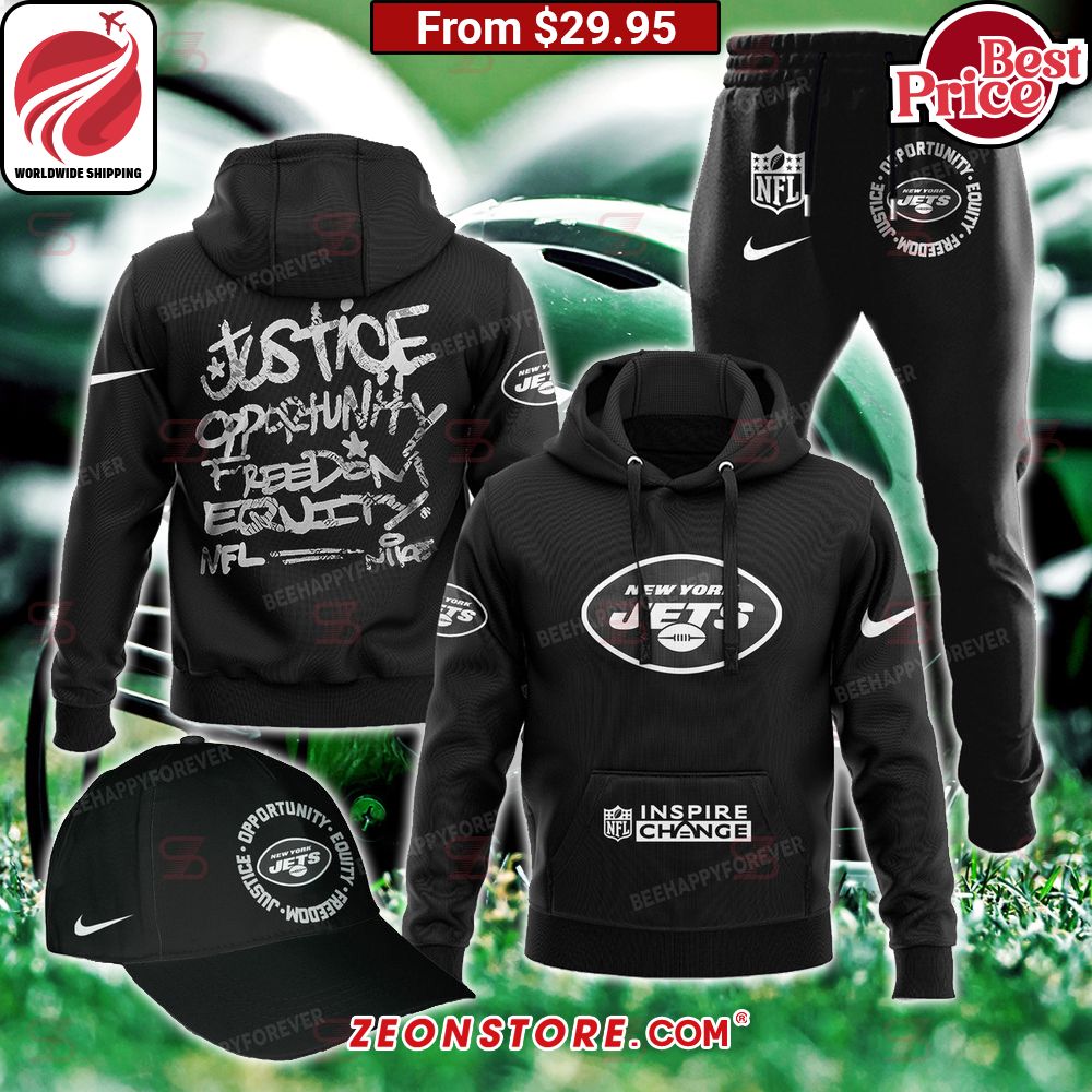 Justice Opportunity Equity Freedom New York Jets Hoodie Best click of yours