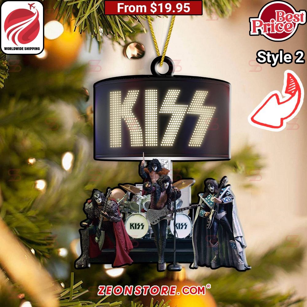 Kiss Band Ornament Handsome as usual