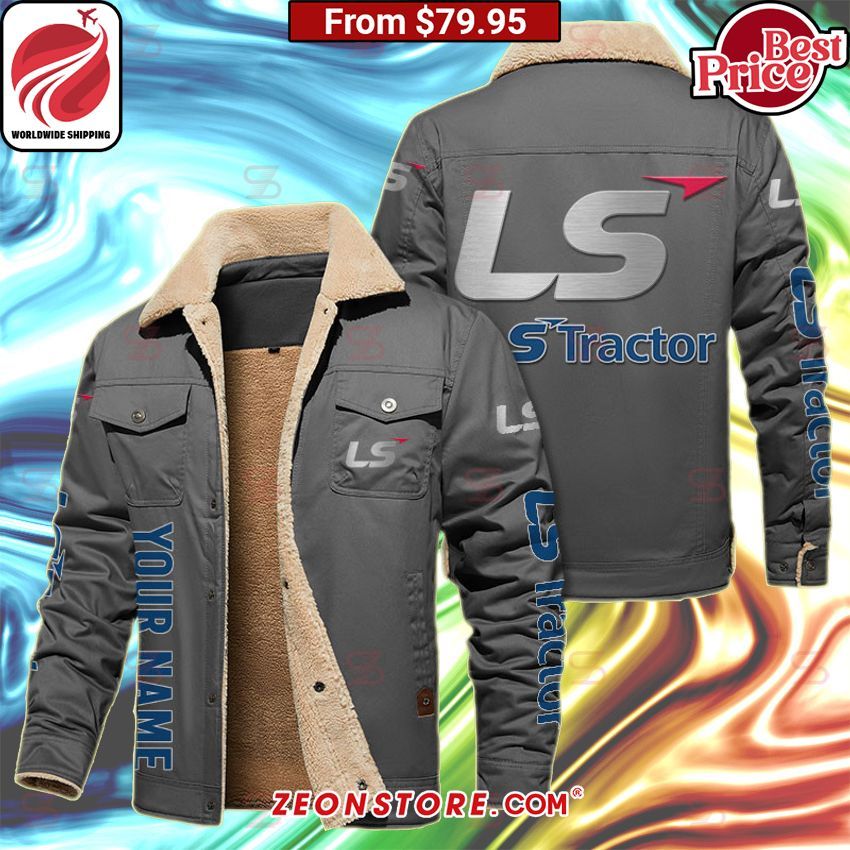 LS Tractor Fleece Leather Jacket This is your best picture man