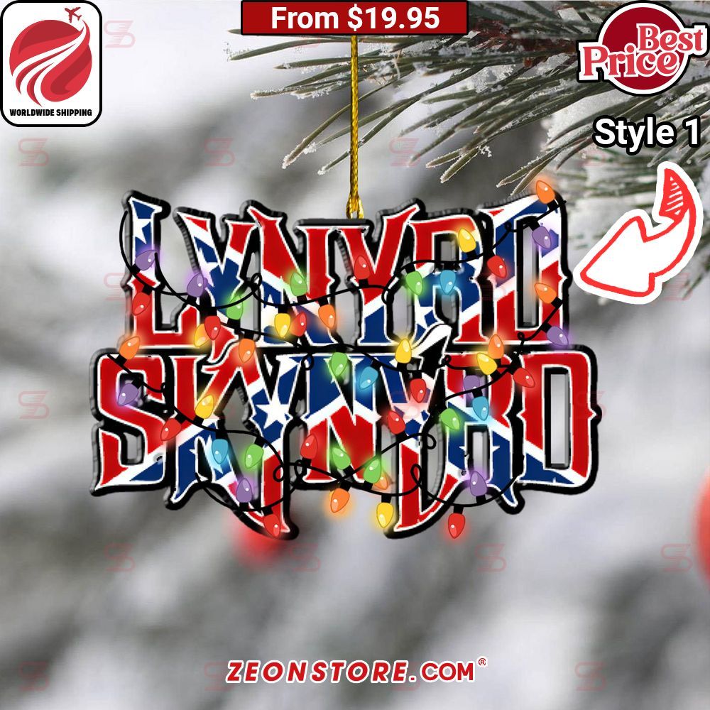 Lynyrd Skynyrd Ornament Gang of rockstars
