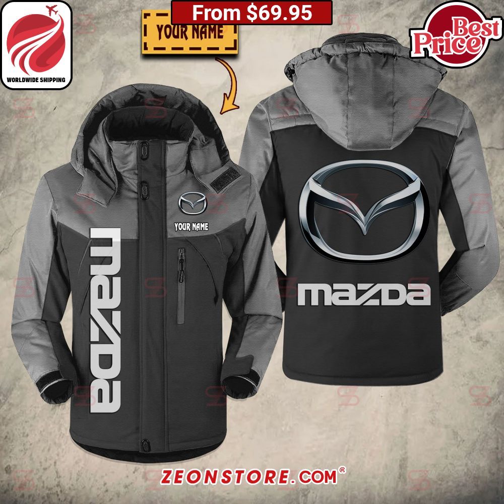 Mazda Interchange Jacket Oh my God you have put on so much!
