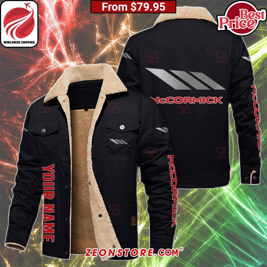McCormick Fleece Leather Jacket Sizzling