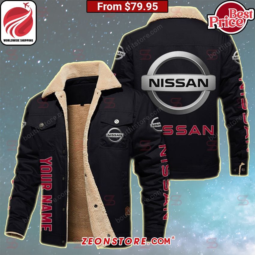 Nissan Custom Fleece Leather Jacket Which place is this bro?