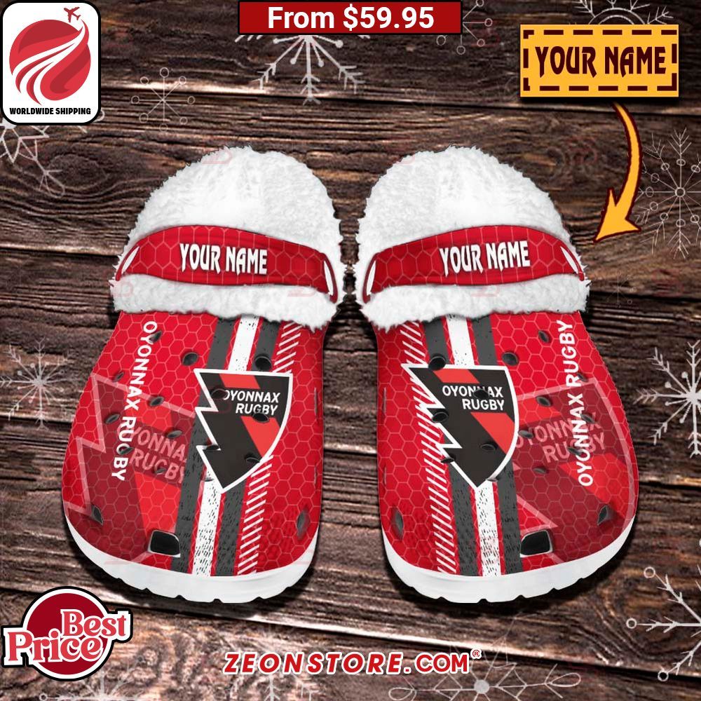 Oyonnax Rugby Fleece Crocs You tried editing this time?