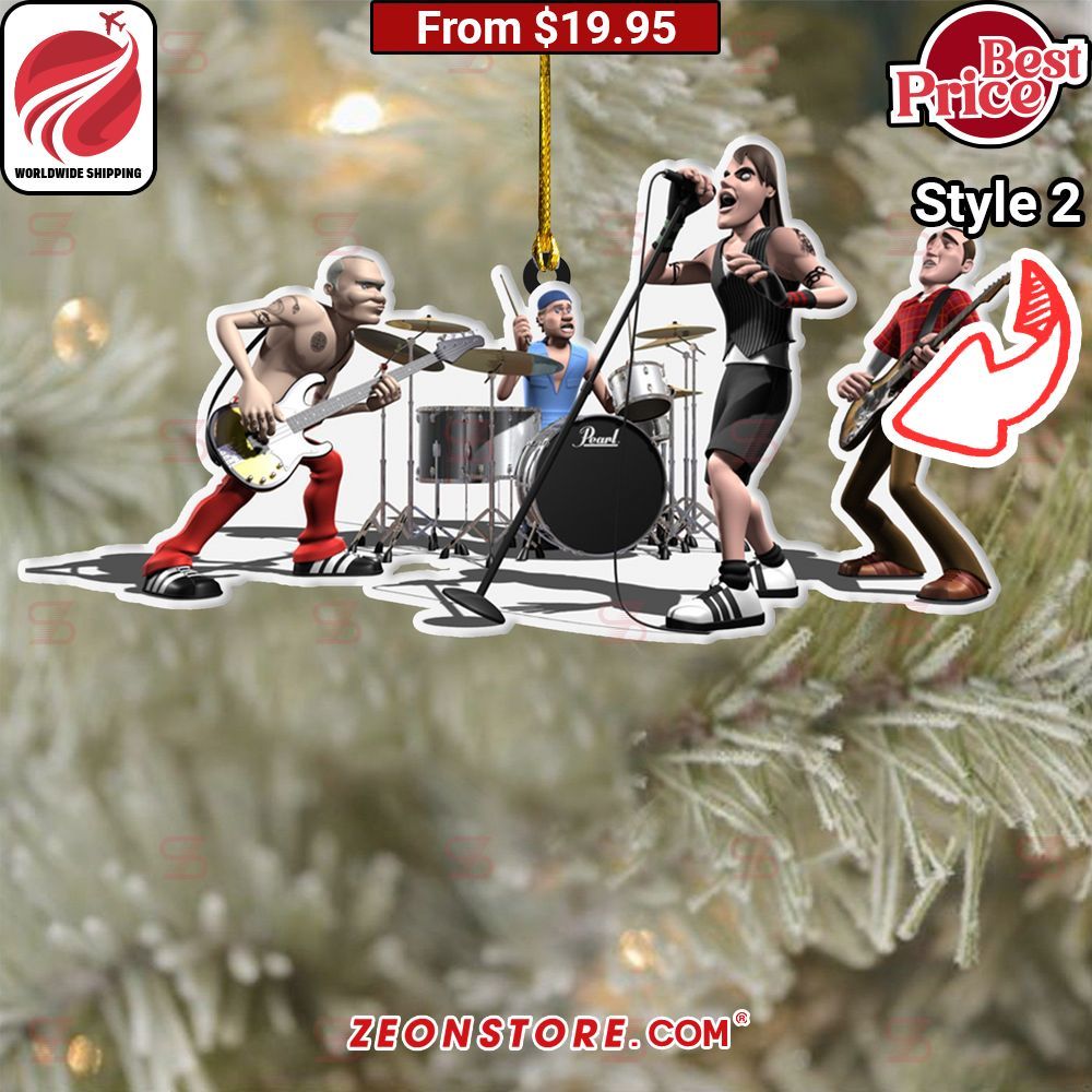 Red Hot Chili Peppers Ornament I like your hairstyle
